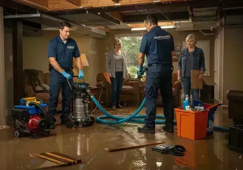 Basement Water Extraction and Removal Techniques process in Clay, KY