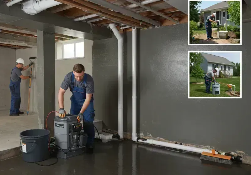 Basement Waterproofing and Flood Prevention process in Clay, KY